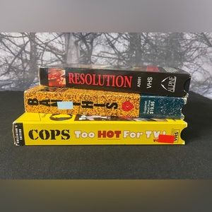 VHS Oddities Lot of 3